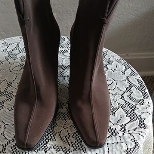 Stuart Weitzman Brown Heeled Boots